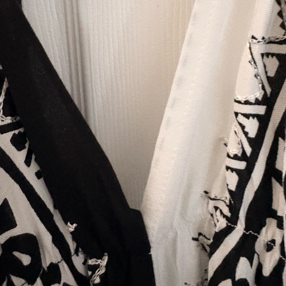 Advance Apparels Black and White Paisley Halter Dress - Picture 6 of 14